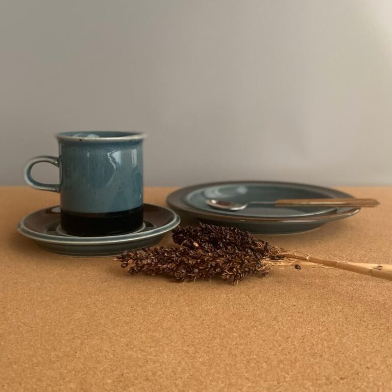Read more about the article Arabia Meri Coffee Cup and Saucer and Dessert Plate 1 Set A