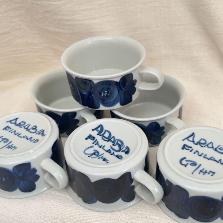 Read more about the article ARABIA Arabia Anemone Cup Set of 6