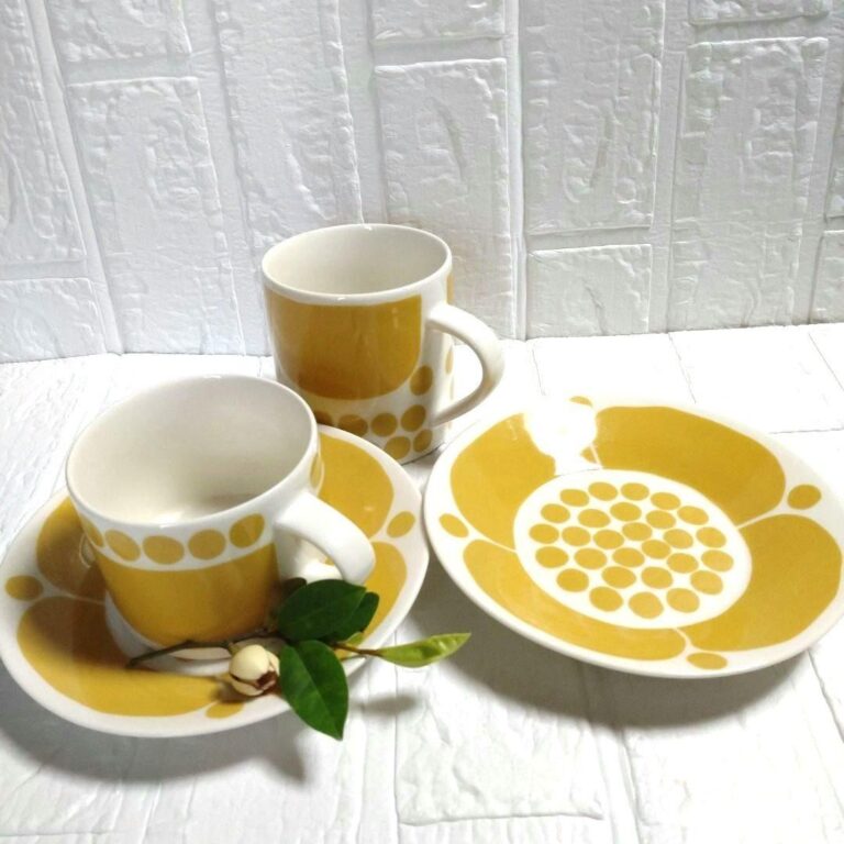 Read more about the article ARABIA Sunnuntai Mug Teacup Plate