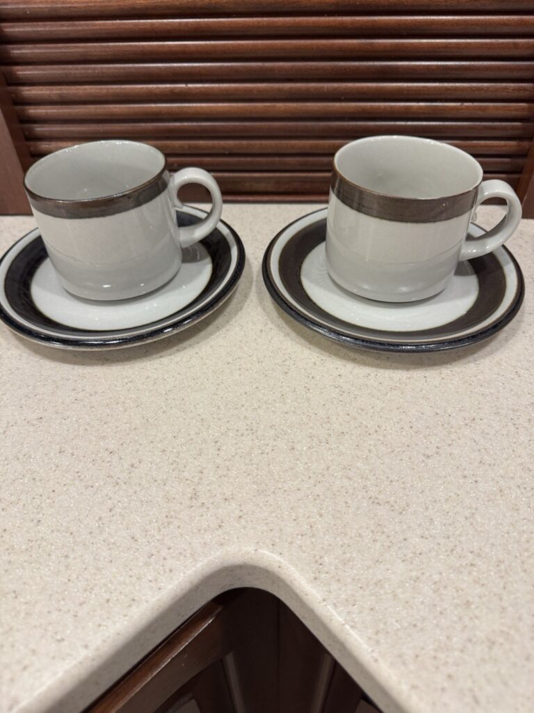 Read more about the article Vintage Arabia Finland Karelia Cup/Saucer – Set of 2