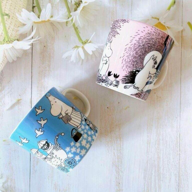 Read more about the article Arabia Moomin Mug Set Peace Love 400ml Finland Exclusive Not in Japan