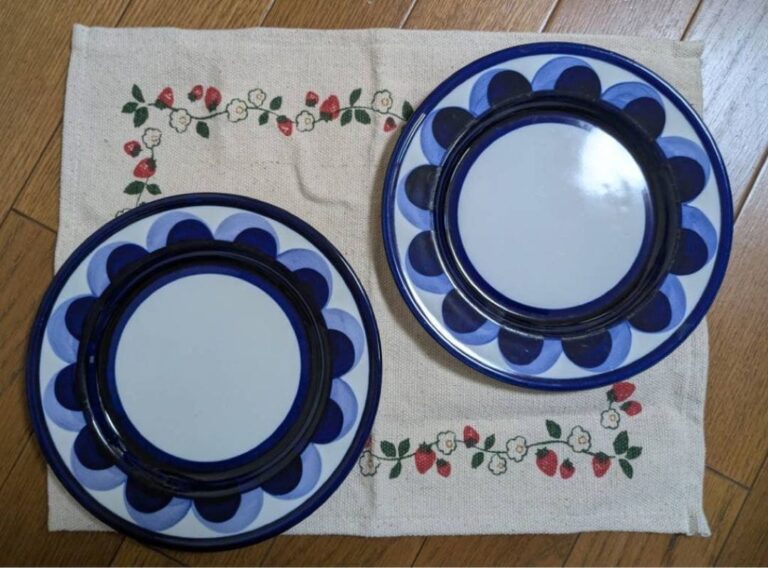 Read more about the article [Brand new  unused] Arabia PAJU Plates  19.5cm  Set of 2  Nordic Style From JP